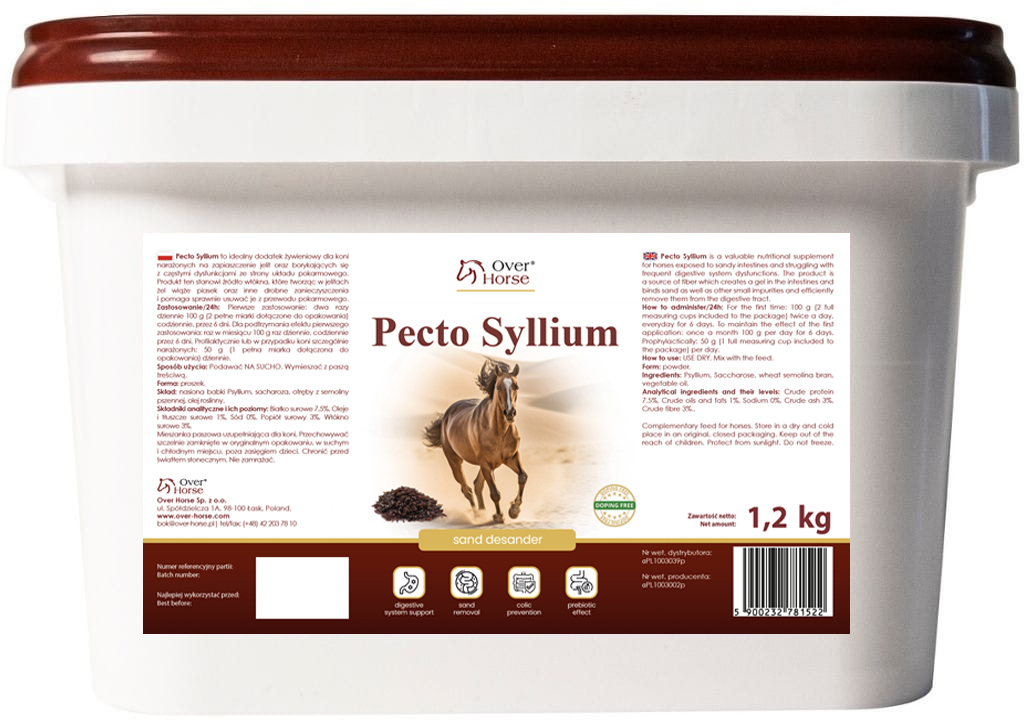 Over Horse Pecto Syllium
