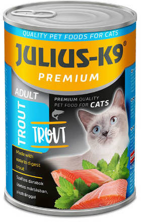 Julius-K9 Cat Adult Trout - Hrană umedă pentru pisici