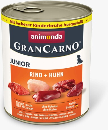 Animonda GranCarno Junior csirkés és marhás konzerv