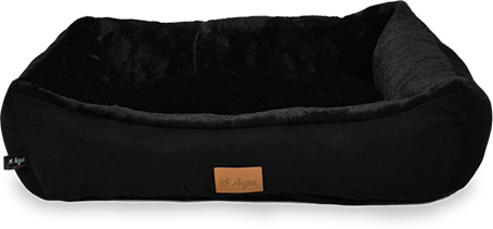 Agui Soft Bed kutya- és macskafekhely jádefekete színben