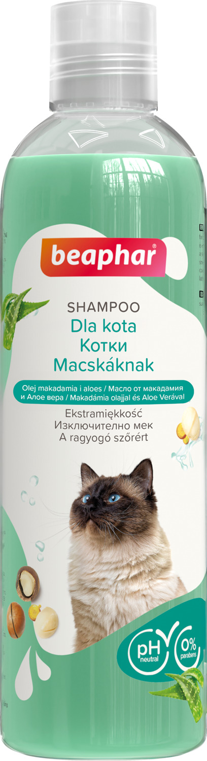Beaphar - Șampon pentru pisici cu ulei de macadamia
