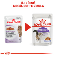 Royal Canin Sterilised Jelly - Ivartalanított felnőtt macska zselés nedves táp #7