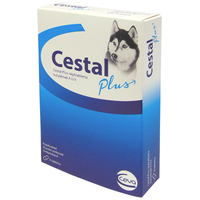 Cestal Plus pt viermi intestinali câini