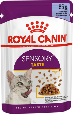 Royal Canin Sensory Taste Jelly - Zselés felnőtt macska nedves táp fokozott íz élménnye