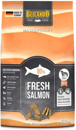 Belcando Mastercraft Fresh Salmon | 80% friss lazacból készült szuperprémium német kutyatáp