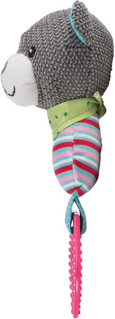 Trixi Junior műanyag gyűrűs játékmackó