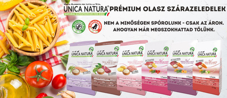 Nem emelkedik, hanem csökken – így árazunk mi! Unica Natura prémium olasz kutyatápok 💚🤍❤️