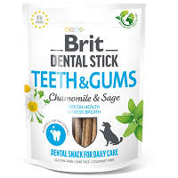 Brit Dental Stick Teeth & Gums cu mușețel și salvie