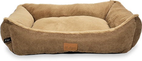 Agui Soft Bed culcuș pentru câini și pisici în culoare maro-scorțișoară - zoom