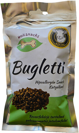 HoliSnacks Bugletti rovarors snack kutyáknak báránymájjal