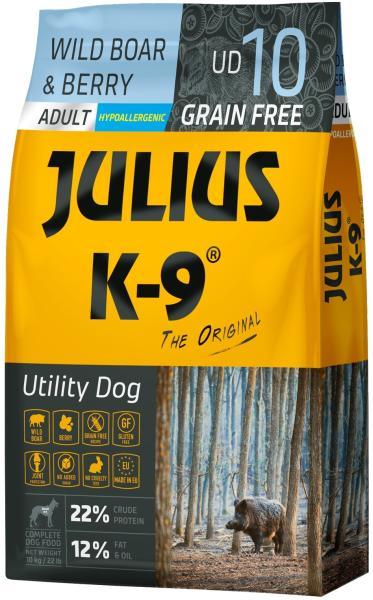 Julius-K9 GF Hypoallergenic Utility Dog Adult Wild Boar & Berry - zoom