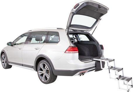 Összecsukható alumínium kutyalépcső