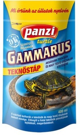 Panzi Gammarus szárított bolharák teknősöknek