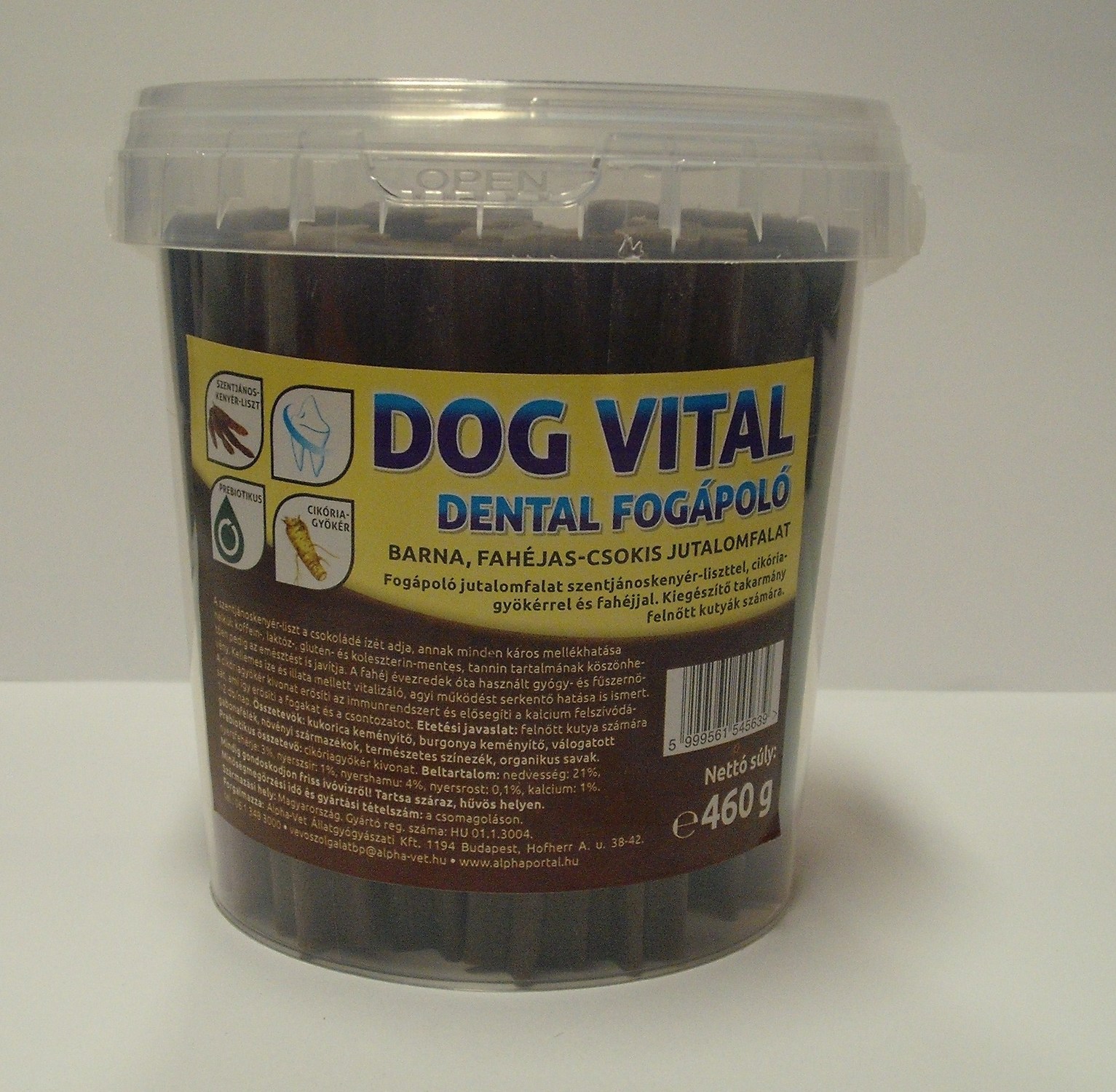Dog Vital Dental - Recompense cu scorțișoară și ciocolată pentru îngrijirea dinților - zoom