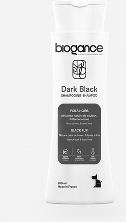 Biogance Dark Black Shampoo | Fekete szőrű kutyák fürdetéséhez