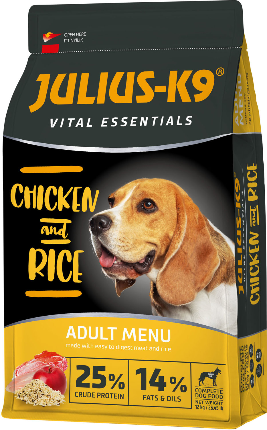 Julius-K9 Vital Essentials Adult Chicken & Rice