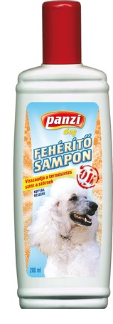 Panzi sampon fehér szőrű kutyáknak