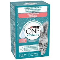 Purina ONE Hydralife Salmon snack lichid pentru pisici