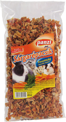 Panzi fâșii de morcovi pentru rozătoare