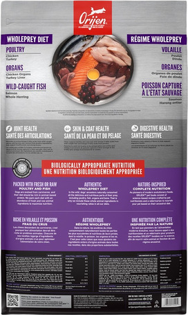 Orijen Adult Large | Száraztáp nagytestű kutyafajtáknak