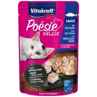 Vitakraft Poésie Délice Coalfish szószos eledel macskáknak alutasakban #2