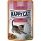 Happy Cat Meat in Sauce Kitten & Junior - Hrană la pliculeț cu carne de rață