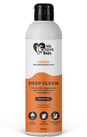 We Love Bark Deep Clean l Mélytisztító és hidratáló prebiotikus sampon