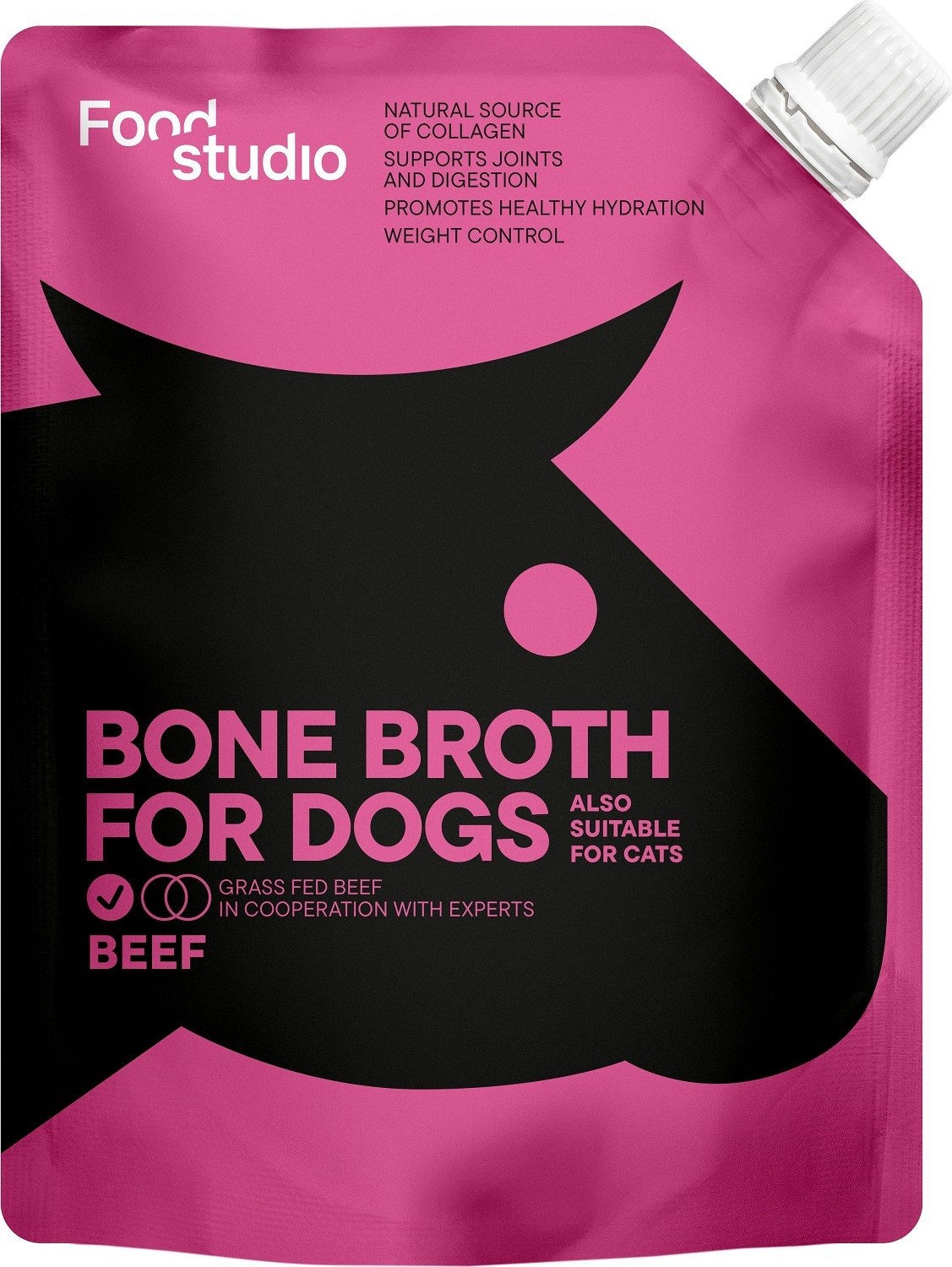 Food Studio Beef Bone Broth câini