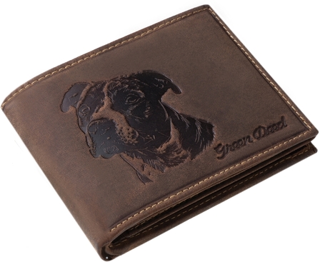 GreenDeed kutyás bőr pénztárca