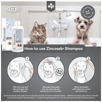 Zincoseb sampon viszkető és/vagy korpázó (seborrhoea) bőrre kutyáknak és macskáknak #8