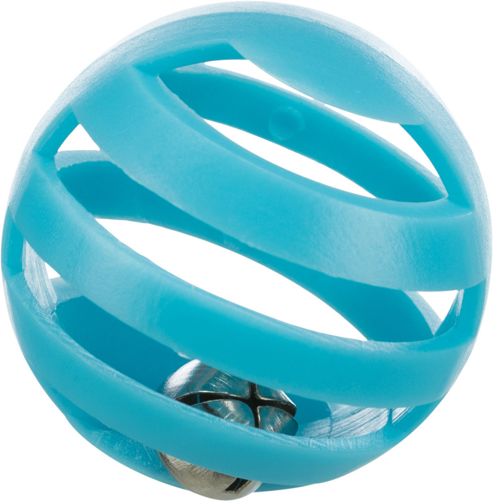 Trixie 4 mingi cu clopotel pentru pisici - zoom