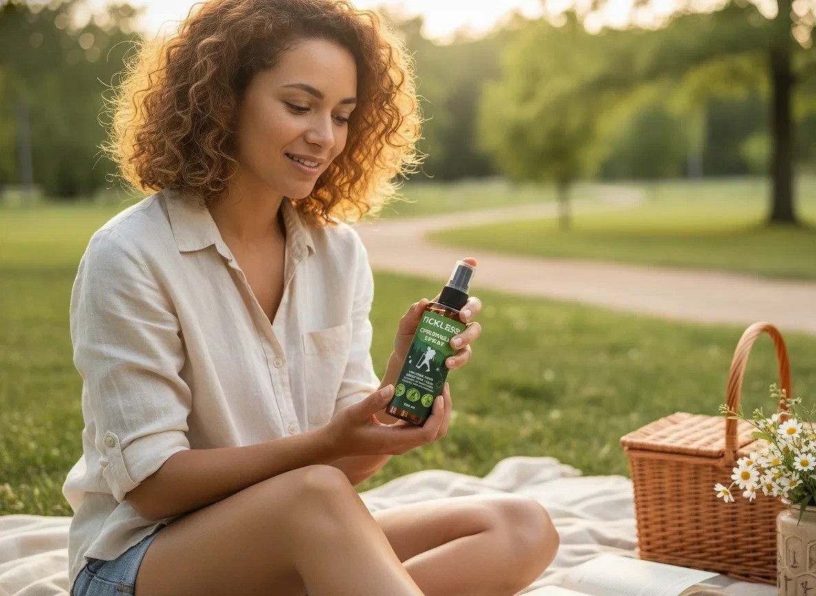 Tickless spray natural cu citronella pentru adulți - zoom