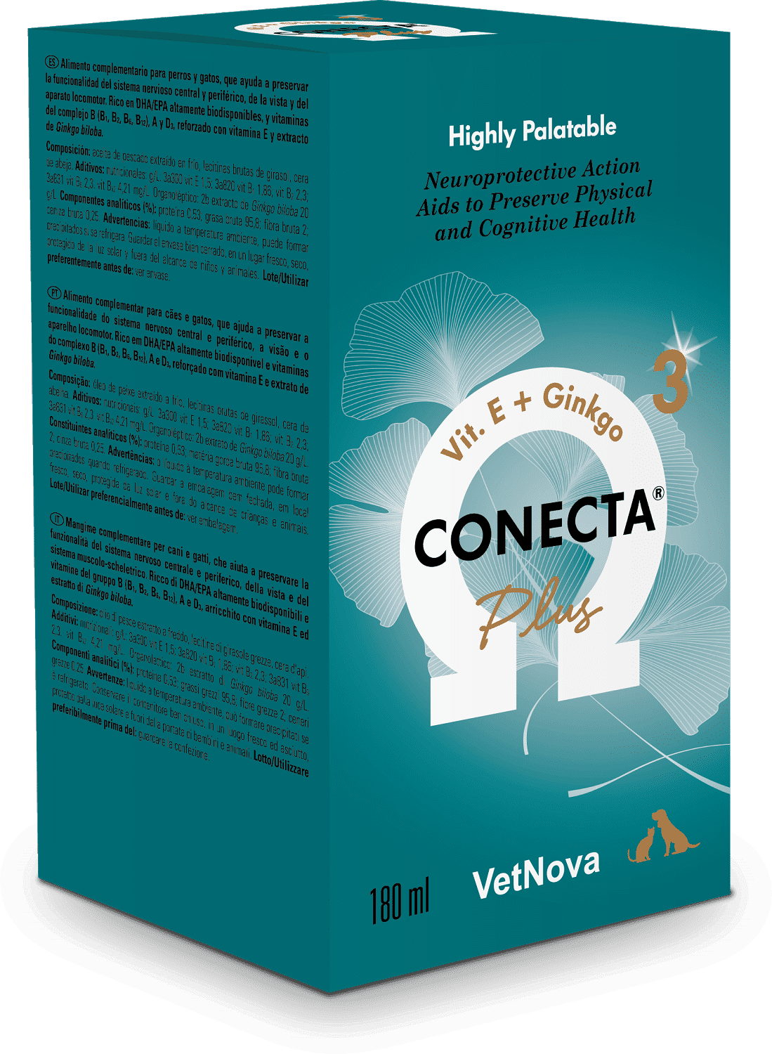 VetNova CONECTA Plus pentru susținerea sistemului nervos - zoom