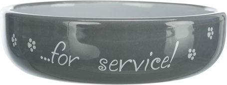 Trixie "Thanks for the service!" alacsony peremű tál macskának
