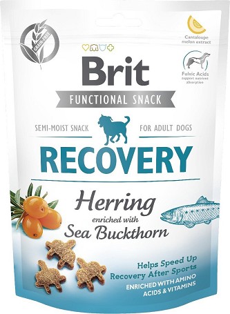 Brit Functional Snack Recovery félnedves kutyasnack