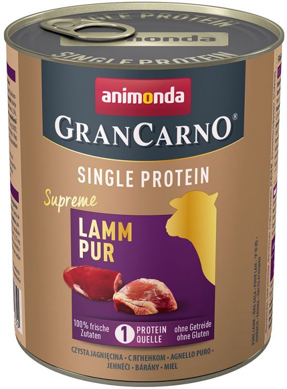 Animonda Grancarno Single Protein conservă cu miel