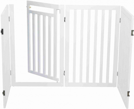 Trixie 4 részes nyitható fa kutyarács, elkerítő