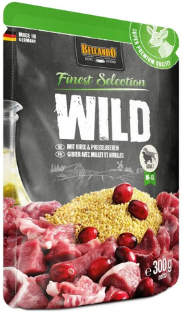 Belcando alutasak vadhússal, kölessel és vörös áfonyával Belcando alutasak vadhússal, kölessel és vörös áfonyával