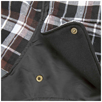 Trixie Paris vízálló kutyakabát kivehető flanel béléssel, kockás mintával, több színben #5