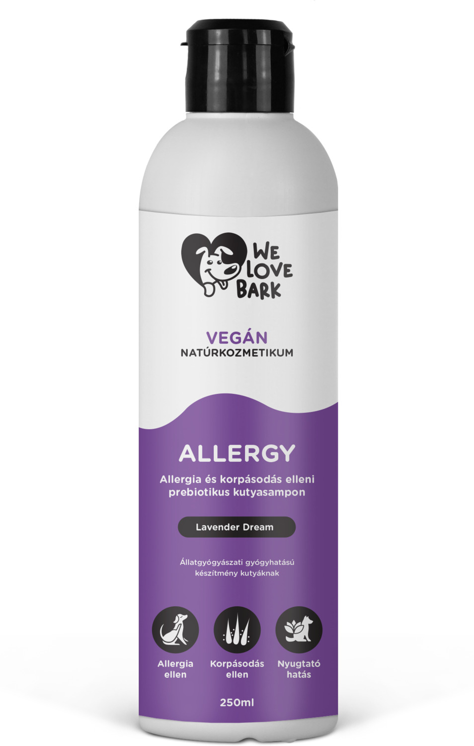 We Love Bark Allergy | Șampon calmant pentru ameliorarea simptomelor de alergie