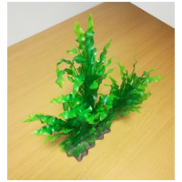 Akváriumi palás műnövény hosszú hullámos levelekkel #4