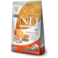 N&D Dog Ocean Adult Medium & Maxi Codfish & Orange | Tőkehalas és narancsos kutyaeledel #3