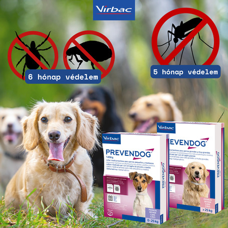 Prevendog szúnyog és kullancs elleni nyakörv