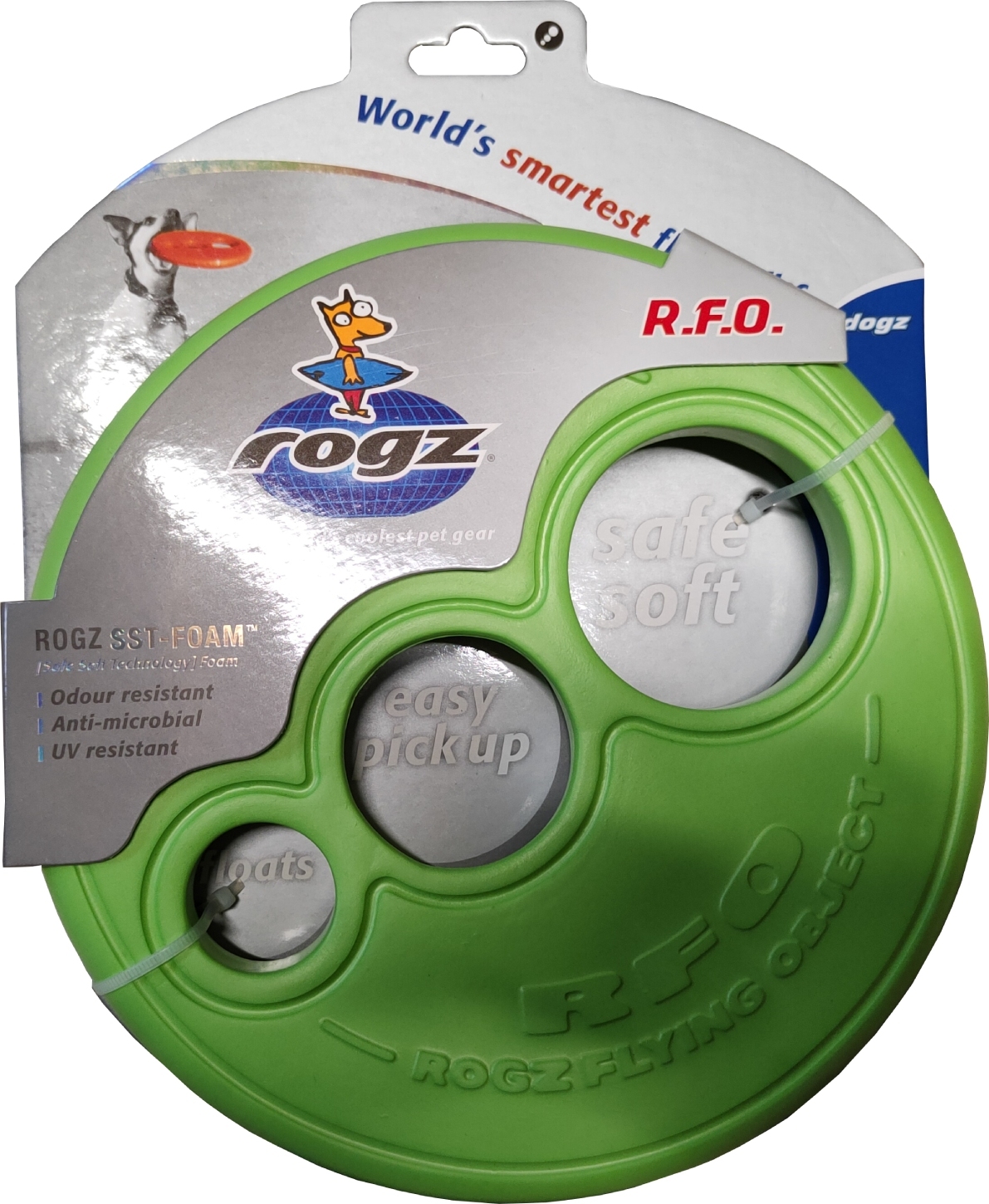Rogz RFO frisbee pentru câini - zoom