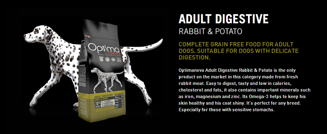Optimanova Digestive Rabbit kutyatáp