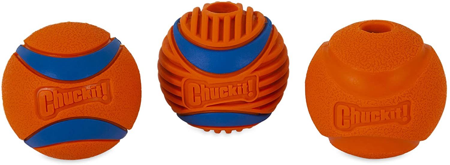 Chuckit! Fetch Medley - Seturi de 3 mingi diferite pentru câini