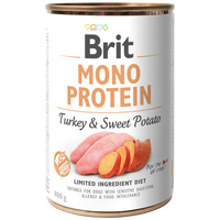 Conservă Brit Mono Protein Turkey & Sweet Potato