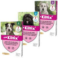 Kiltix zgardă antiparazitară pentru câini
