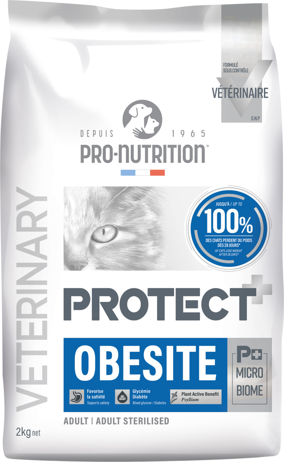 Pro-Nutrition -Flatazor- Protect Cat Obesité pt pisici obeze - zoom
