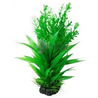 Tengerifű akváriumi műnövény zöld növényekkel